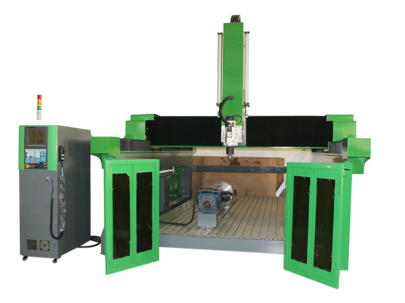 4 Axis 180 ° Rotated Spindle EPS Foam ATC CNC Router
