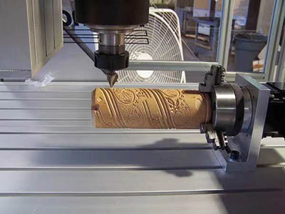 cnc machine with rotary